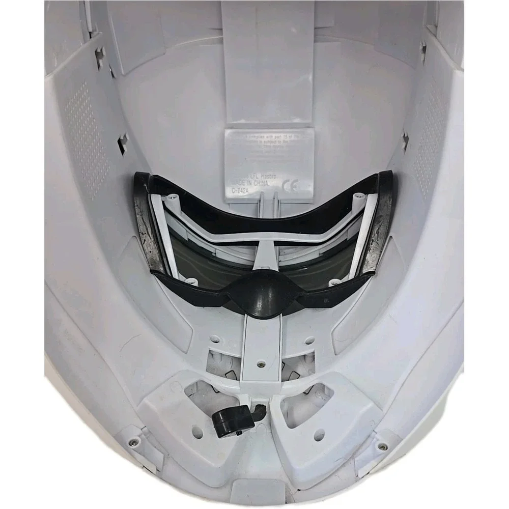 Star Wars Storm Trooper Helmet C042A Hasbro 2008 Talking Voice Changer Works H1a